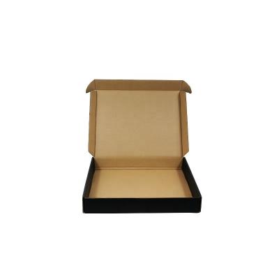 China Luxury Recycled Materials Paper Boxes Garment Corrugated Gift Box For Dress Packaging for sale