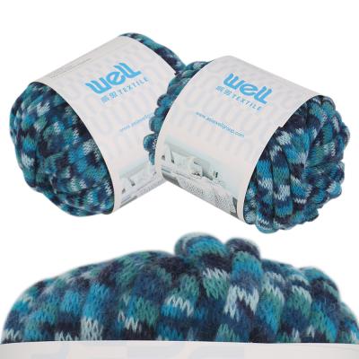 China Hot Selling High Quality Anti-Pilling Dyed Recycle Polyester Acrylic Yarn For Knitting Very Soft Yarn for sale