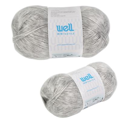 China Environmental Protection Scarf Wool Yarn Knitting Reflective Cotton Yarn For Knitting for sale