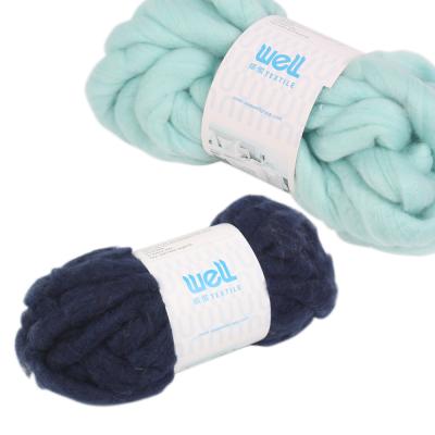 China Blanket Soft Yarn Environmental Protection Feeling Merino Wool Looping For Felting for sale