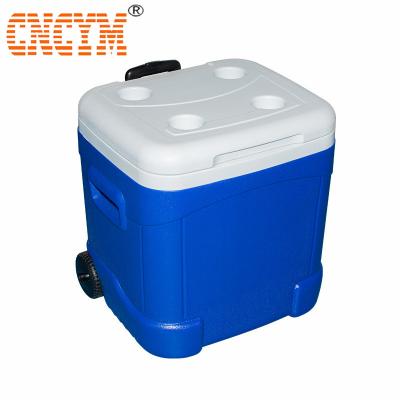 China Ice Cooler Box Plastic Super Quality PU Insulation Blow Mold - Outdoor /leisure Cooler 85L for sale