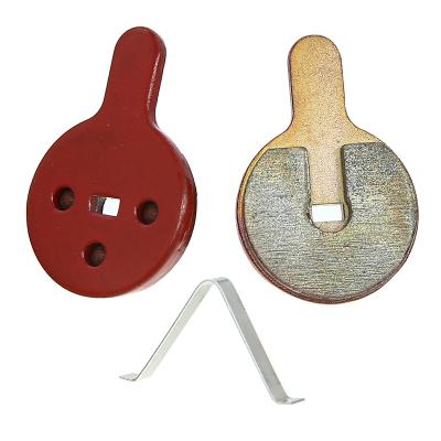 China Red Sintered Hydualic Bicycle Disc Brake Pads Bike Accessories For YINXING BOLIDS FOREVIR BB8 Kugoo G2 Pro Brake for sale