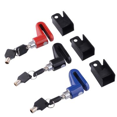 China Bike Mountain Road Bicycle Disc Brake Collar Motorcycle Aluminum Alloy Anti-theft Electric Bicycle Lock for sale