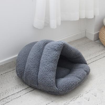 China Travel Pet House Cat Bed and Dog Bed Ready to Board Luxury Factory Direct Wholesale Dropshipping Washable Comfortable Round for sale