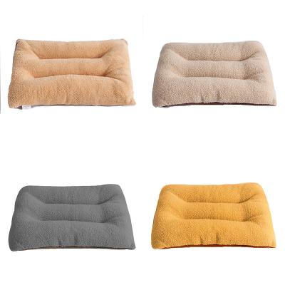 China Dark Animals Gray Style Joy Surface Fabric Cat Red White Accessories Cotton Luxury Pink Fur Fuax Shag Mat Travel Donut Cuddler Dog Bed for sale