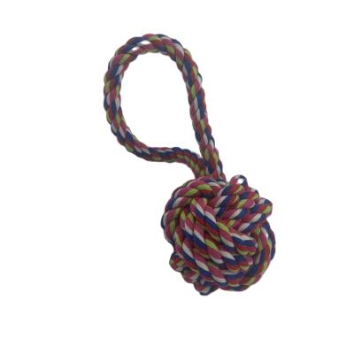 China Sustainable Eco Hemp Interactive Natural Dog Toy Christmas Rope Dog Toy for sale