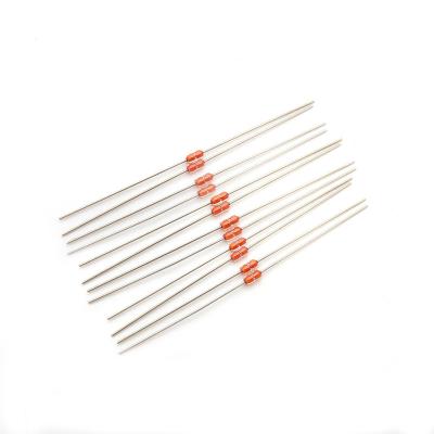 China MF58 Temperature Sensor Glass Sealed 10k 3450 NTC Thermistor 5% Negative Heat Sensitive Resistance for sale