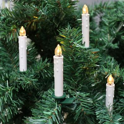 China 25 PCS Flameless Home Decoration Led White Christmas Tree Light Factory Manufacture Various for sale