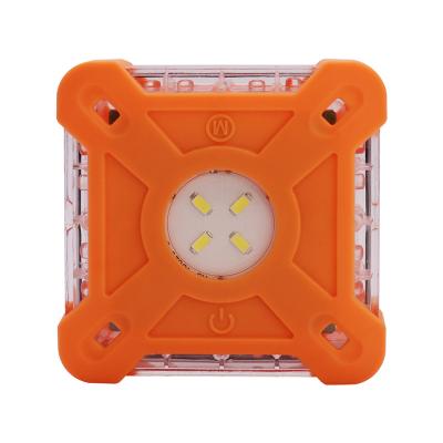 China Wholesale TPR and PC Multi-colors Wholesale Multi-colors Emergency Disc Safety Flashing Light Traffic Warning Light Plastic Cheap Plastic Led Flare for sale