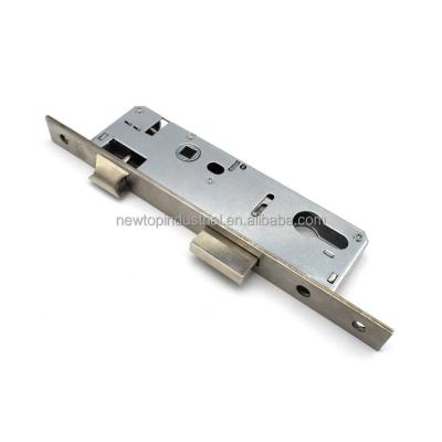 China Mortise door lock 85x35mm mortise door lock body with lockbody stainless steel front plate for sale