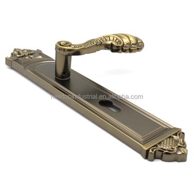 China Professional Door Manufacturer European Style Vintage Door Handles Antique for sale