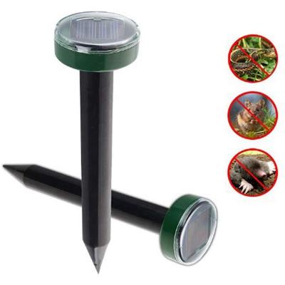 China Outdoor Ultrasonic Solar Powered Garden Mouse Vole Snake Rodent Animal Pest Reflector for sale