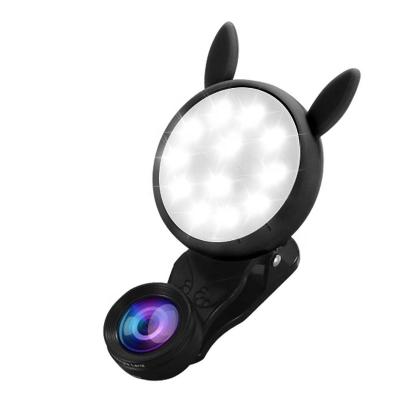 China Beauty Ring Light Smart Phone Selfie Portable Led Female Self Timer Sufficiency Light WQ04 for sale