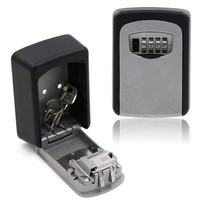 China Master Storage Lock Box, 4 Digit Combination Lock Box, Safe Box Wall Mounted Key Lock Lock Box for sale