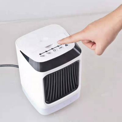 China Electric Space Heater Car Fan With Colorful Light Display Heater Safe Overheat Timer LCD Display Protection for sale