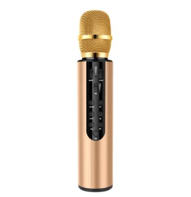 China BT Handheld Microphone M6 Wireless Microphone Audio Wireless Microphone All Metal Material for sale