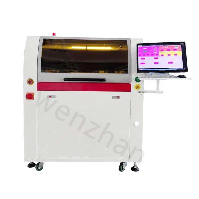 China Full Automatic PCB Solder paster printer for pick and place machine 0402-0201 for sale