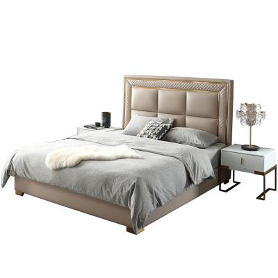 China Modern Design Super Comfortable European Bedroom Furniture King Wedding Bedroom Furniture for sale