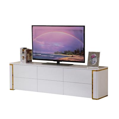 China High-end modern light and luxury modern home furniture soild wood TV cabinet wine storage bar living room cabinet wood cabinet for sale