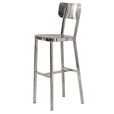 China Modern Furniture Low Price Leisure Metal Legs Bar Chair Super Comfortable Modern Restaurant Cafe Bar Chair for sale