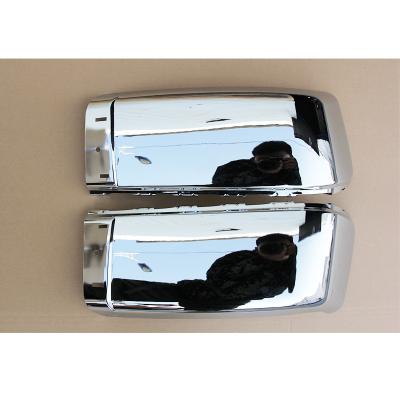 China Stable For Chevy Silverado 1500 2007-2013 Without Sensor Holes Left & Right Chrome Rear Bumper End Cap Covers for sale