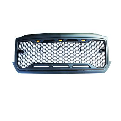 China 16-18 Stable For Silverado Front Grille Fit For Chevrolet Silverado LED 2016-2018 Matte Black Grill for sale