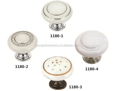 China Home Cabinet Drawer Furniture Accessories Hardware Drawer Furniture Ceramic Knob for sale