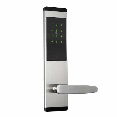 China High Quality Door Handle Fingerprint Handle Lock Electronic Smart Digital Security Lock Zinc Alloy Material for sale