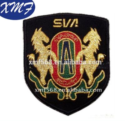 China Adhesive Uniform Shoulder Label Embroidered Insignia for sale