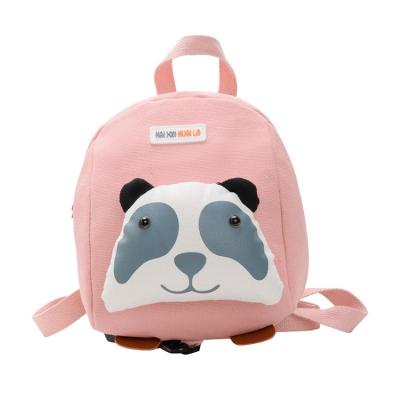 China New Breathable Girl Cute Rope School Bag Kids Cartoon Bear Anti-lost Backpack For Kindergarten for sale