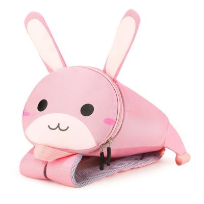 China Wholesale Anti-theft Lucky Rabbit Children Cartoon Kindergarten Backpack Anti-lost 3d Bag for sale