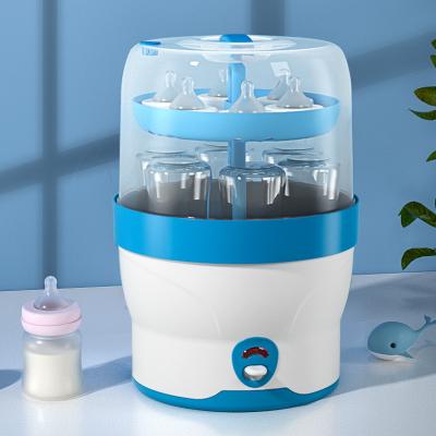 China BPA Free High Capacity Portable Baby Bottle Steam Sterilizer Easy To Use Baby Bottle Sterilizer for sale