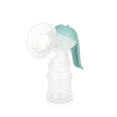 China BPA Free silicon portable food grade material low noise manual breast pump milk pump for sale