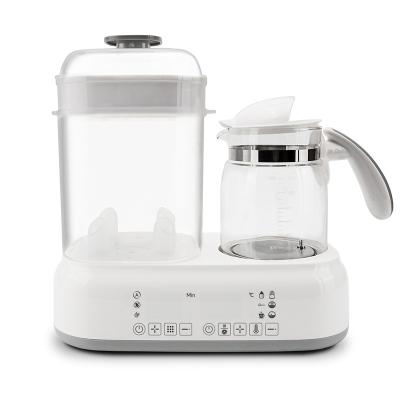 China BPA Free Multifunction Baby Bottle Sterilizer Bottle Digital Display Water Warmer Kettle With Basket Warmer for sale