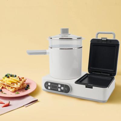 China Hotel 3 in 1 Multifunctional Digital Breakfast Maker Home Use Breakfast Machine Sandwich Maker for sale