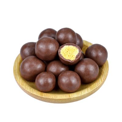 China Wholesale instant chocolate cocoa butter sbutitte snack 25 grams per bag BALL for sale