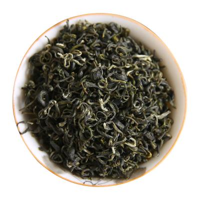 China Chinese thin loose tea green tea bulk wholesale price with extract custom package for weight loss detox flat tunmy for sale