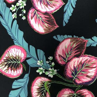 China Stain Resistant 2022 100% PRINTED VISCOUS RAYON FABRIC for sale