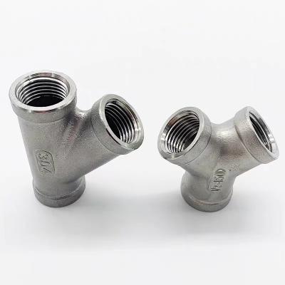 China Pipe Lines Connect China Factory Price Custom Stainless Steel Side Tee For Pipe Line for sale