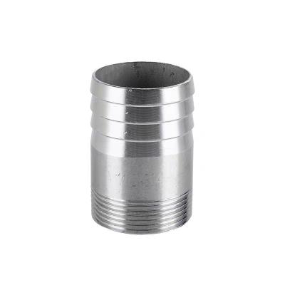 China Pipe Lines Connect Toilet Top Custom Connector Stainless Steel Male Pipe Nipple for sale