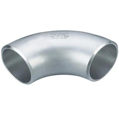 China Pipe Lines Connect SS 304 316 Elbow Pipe Butt Weld Fittings for sale