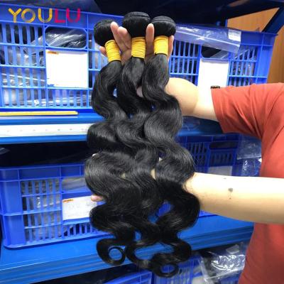 China Cheap Online Seller Cambodian Straight Extensions Double Bundles Weft 12 - 30 Inch Bodywave Hair Weaves For Black Women for sale