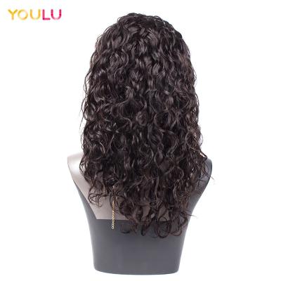 China Water Wave Hair Wigs Good Quality HD Lace Frontal Wigs 8-36 Inch Water Wave Swiss Curly Lace Hair Wig 13x4 Inch for sale