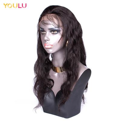 China Wholesale Natural Brazilian Human Hair Wig Cheap Body Wave Full Hair Wigs Girl's Lace Wig For Woman for sale