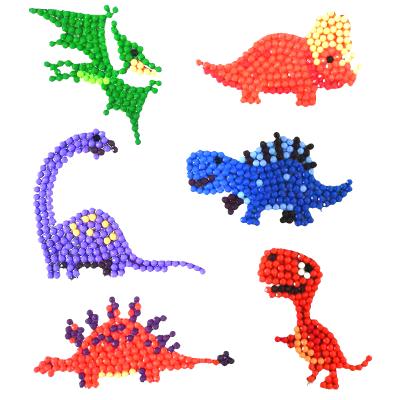 China Have Fun 3D DIY Cartoon Dinosaur Puzzle Sticker Crystal Diamond Painting Kits for sale