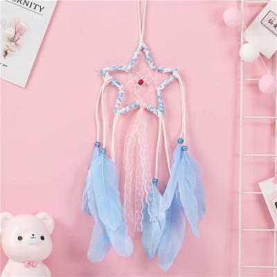 China Dreamcatcher Diy Indian Star Wall Hanging Decoration Room Catcher for sale