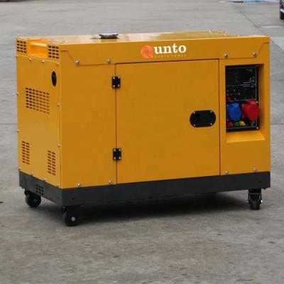 China Household Electric Devices Used Two Cylinder 12kva Diesel Generator Price Power Diesel Engine With Sound Proof for sale