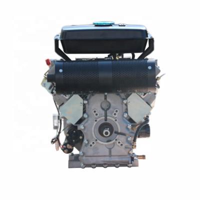 China Supplier 2V92F 22HP Small Size Strong Electric Start Diesel Engine Power Diesel Engine for sale