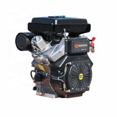 China Small Power 20hp 22hp 26hp Two Cylinder Small Size Strong Engine Small Diesel Engine for sale