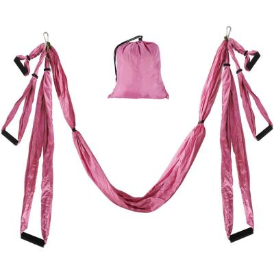 China Anti-Gravity Hammock Aerial Silk Gravity Swing Flying Hammock, Inversion Sling Yoga Hanging Aerial Silk Hammock for sale